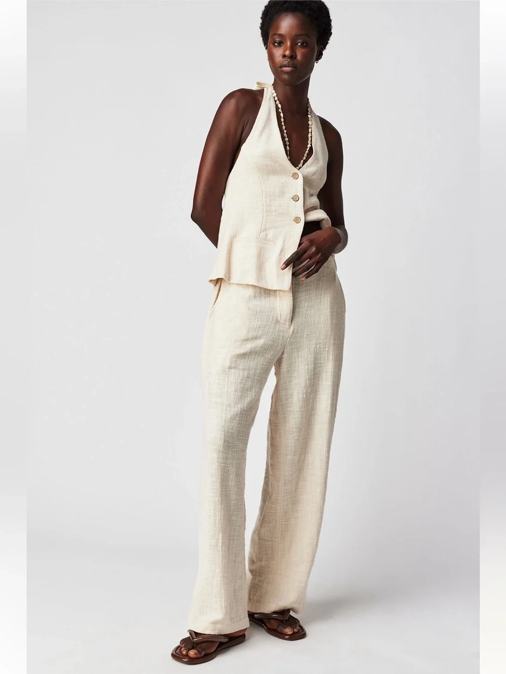 Free People | Take Me To Paris Low-Back Set